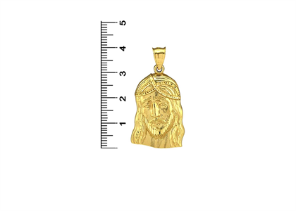 Religious Jesus Head Pendant